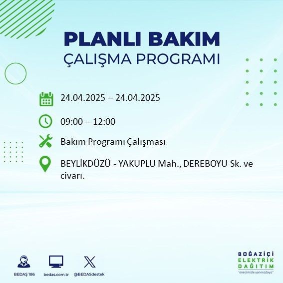 İstanbul'da uzun süreli elektrik kesintisi yaşanacak! - Resim: 34