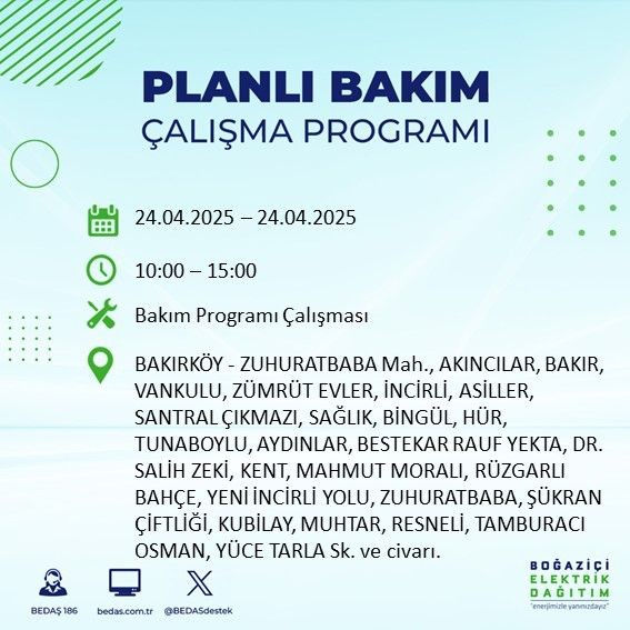 İstanbul'da uzun süreli elektrik kesintisi yaşanacak! - Resim: 25
