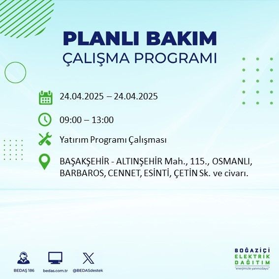 İstanbul'da uzun süreli elektrik kesintisi yaşanacak! - Resim: 28