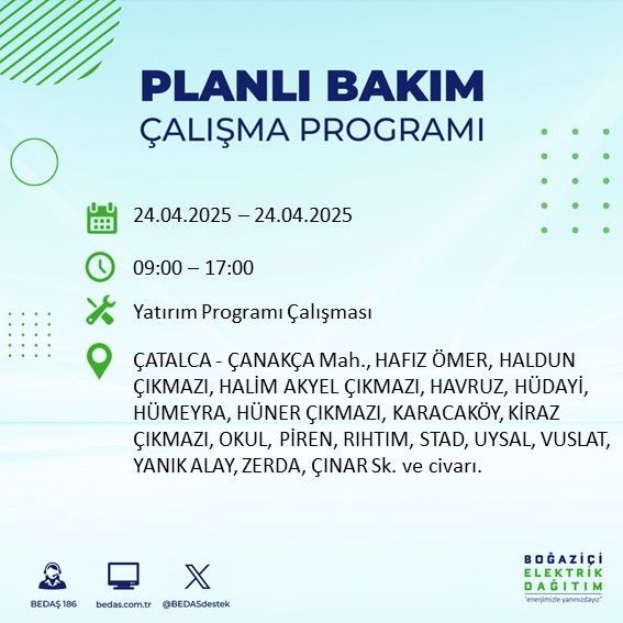 İstanbul'da uzun süreli elektrik kesintisi yaşanacak! - Resim: 43