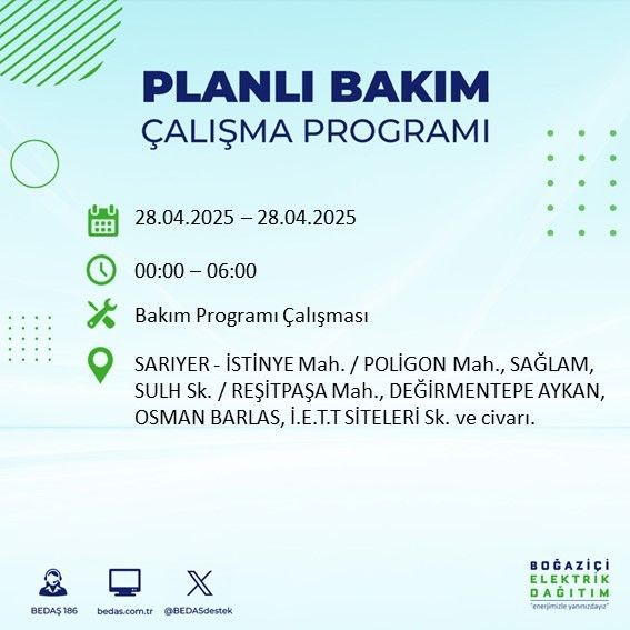 23 ilçe etkilenecek: İstanbul'da uzun süreli elektrik kesintisi - Resim: 63