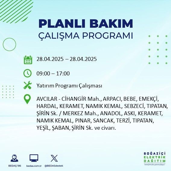 23 ilçe etkilenecek: İstanbul'da uzun süreli elektrik kesintisi - Resim: 5