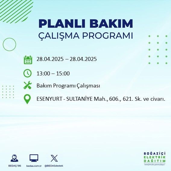 23 ilçe etkilenecek: İstanbul'da uzun süreli elektrik kesintisi - Resim: 37