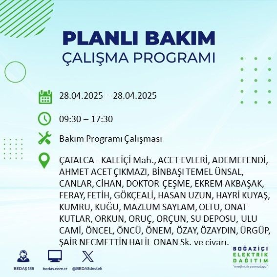 23 ilçe etkilenecek: İstanbul'da uzun süreli elektrik kesintisi - Resim: 25