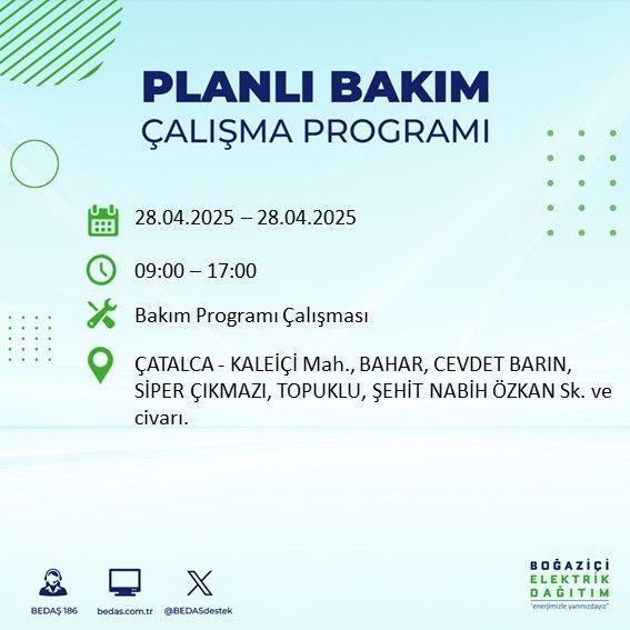 23 ilçe etkilenecek: İstanbul'da uzun süreli elektrik kesintisi - Resim: 24