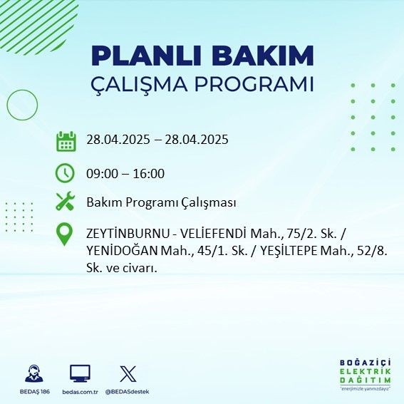 23 ilçe etkilenecek: İstanbul'da uzun süreli elektrik kesintisi - Resim: 75