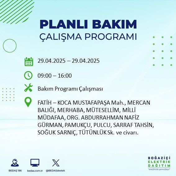 22 ilçe etkileniyor: Silivri, Sarıyer, Esenler... İstanbul'da uzun süreli elektrik kesintisi yaşanacak! 29 Nisan Salı elektrik kesintileri listesi - Resim: 45