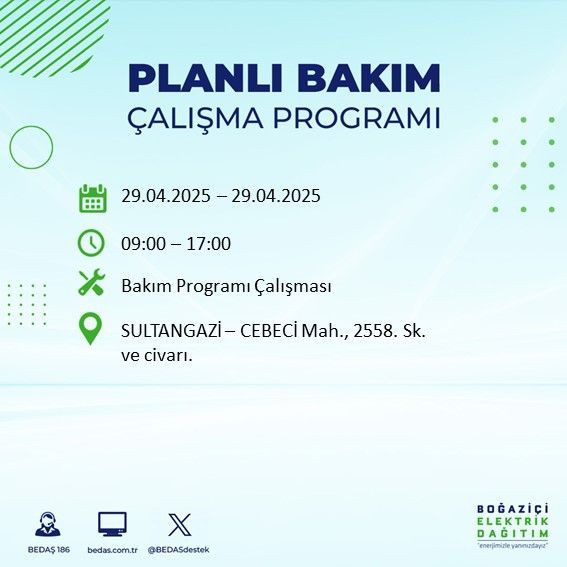 22 ilçe etkileniyor: Silivri, Sarıyer, Esenler... İstanbul'da uzun süreli elektrik kesintisi yaşanacak! 29 Nisan Salı elektrik kesintileri listesi - Resim: 80