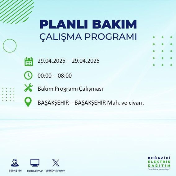22 ilçe etkileniyor: Silivri, Sarıyer, Esenler... İstanbul'da uzun süreli elektrik kesintisi yaşanacak! 29 Nisan Salı elektrik kesintileri listesi - Resim: 14