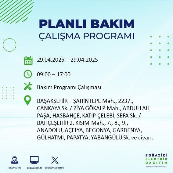 22 ilçe etkileniyor: Silivri, Sarıyer, Esenler... İstanbul'da uzun süreli elektrik kesintisi yaşanacak! 29 Nisan Salı elektrik kesintileri listesi - Resim: 13