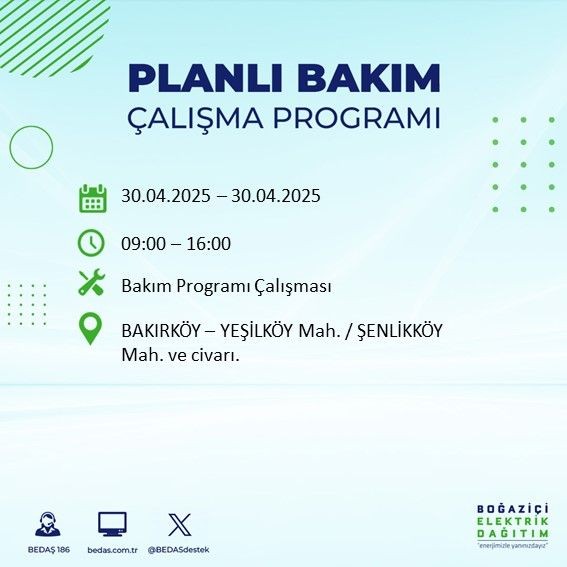 İstanbul'da uzun süreli elektrik kesintisi yaşanacak! 30 Nisan Çarşamba elektrik kesintileri listesi - Resim: 16