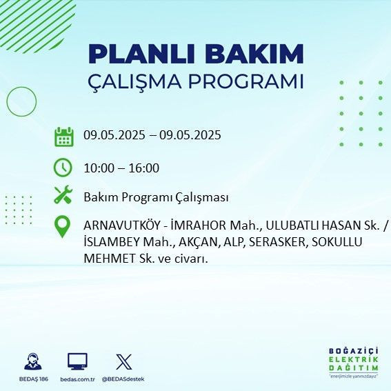 İstanbul'da uzun süreli elektrik kesintisi yaşanacak! 9 Mayıs Cuma elektrik kesintileri listesi - Resim: 9