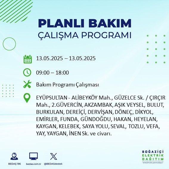 İstanbul'da uzun süreli elektrik kesintisi yaşanacak! 13 Mayıs Salı elektrik kesintileri listesi: Silivri, Çatalca, Esenyurt - Resim: 52
