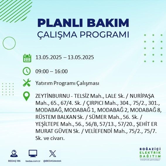İstanbul'da uzun süreli elektrik kesintisi yaşanacak! 13 Mayıs Salı elektrik kesintileri listesi: Silivri, Çatalca, Esenyurt - Resim: 77