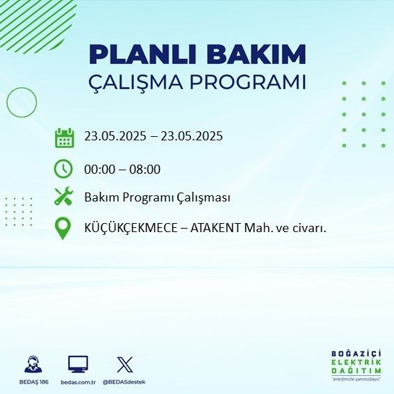 İstanbul'da uzun süreli elektrik kesintisi yaşanacak! 23 Mayıs Cuma elektrik kesintileri listesi - Resim: 48