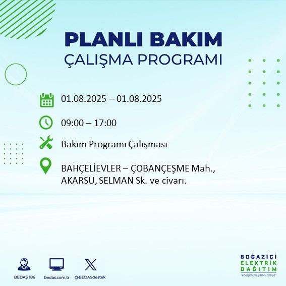 Dikkat! 21 ilçe etkilenecek... Uzun süreli elektrik kesintisi yaşanacak! 1 Ağustos Cuma elektrik kesintileri listesi - Resim: 4