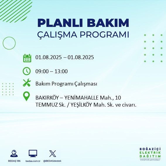 Dikkat! 21 ilçe etkilenecek... Uzun süreli elektrik kesintisi yaşanacak! 1 Ağustos Cuma elektrik kesintileri listesi - Resim: 5