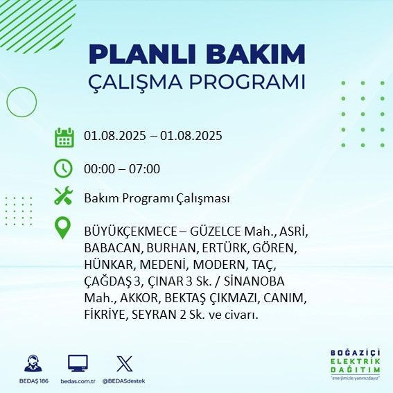 Dikkat! 21 ilçe etkilenecek... Uzun süreli elektrik kesintisi yaşanacak! 1 Ağustos Cuma elektrik kesintileri listesi - Resim: 10
