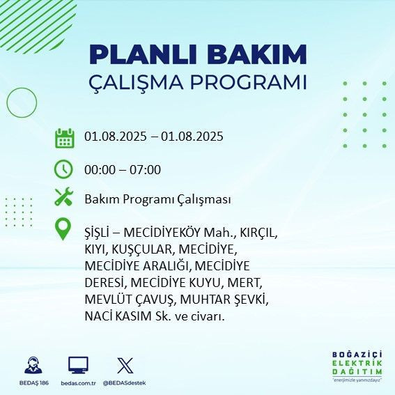 Dikkat! 21 ilçe etkilenecek... Uzun süreli elektrik kesintisi yaşanacak! 1 Ağustos Cuma elektrik kesintileri listesi - Resim: 20