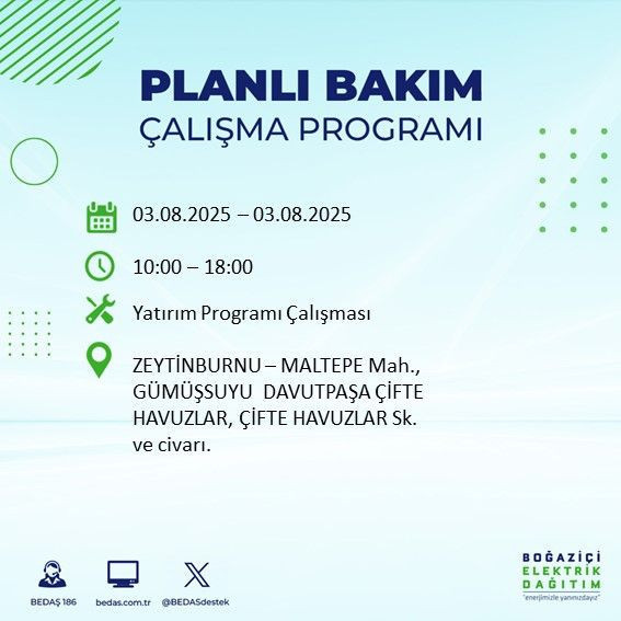 İstanbullular dikkat: O ilçeler için saat verildi - Resim: 12