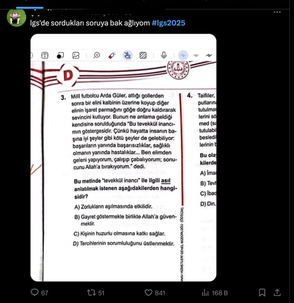 LGS SORU YORUMLARI | 2025 LGS sınavı zor muydu, kolay mıydı? - Resim: 7