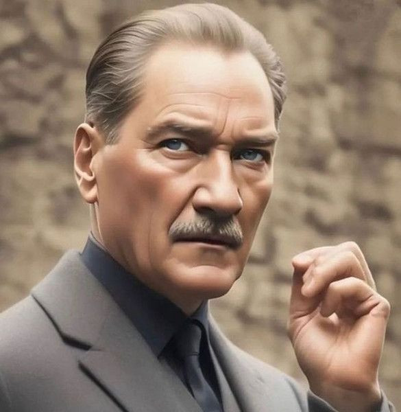 Mustafa Kemal Atatürk çizildi! İşte yapay zekayla oluşturulan görseller - Resim: 12