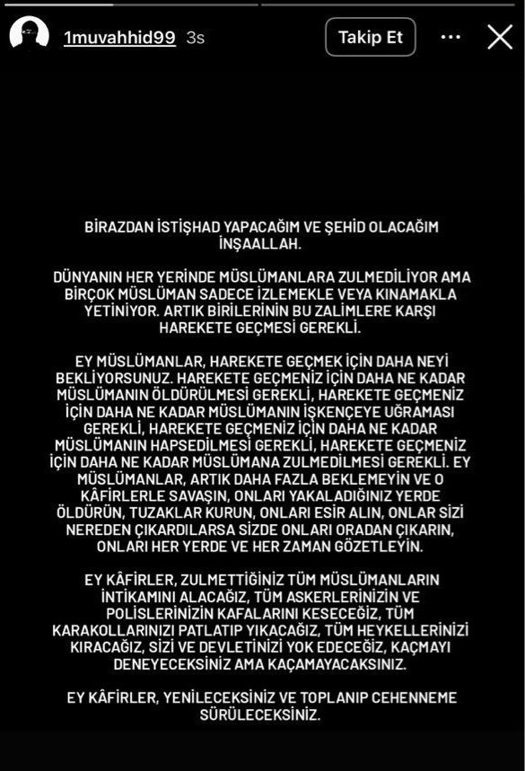 Zaman ayarlı DEAŞ maskeli - Resim : 4