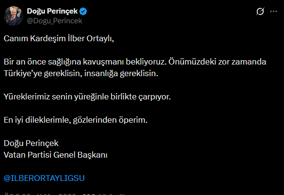 İlber Ortaylı yoğun bakımda! Ailesinden açıklama geldi - Resim : 2