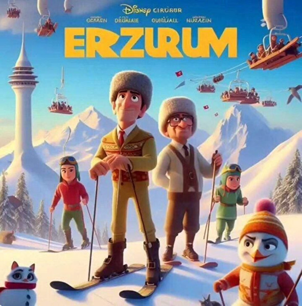 Türkiye’nin tüm şehirleri çizgi film oldu! Ortaya çıkan görüntülere çok şaşıracaksınız - Resim: 25