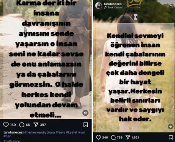 Ece Gürel’in son paylaşımları ortaya çıktı! O insan seni ne kadar sevse de… - Resim : 1