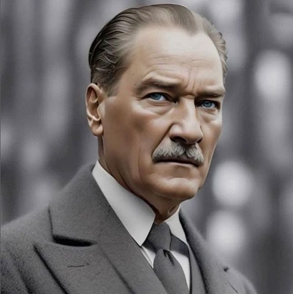 Mustafa Kemal Atatürk çizildi! İşte yapay zekayla oluşturulan görseller - Resim: 13