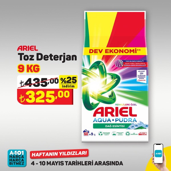 A101'den 5 günlük çılgın indirimler: Ariel toz deterjan, Colgate diş macunu, Elseve şampuanın fiyatı düştü! - Resim: 14