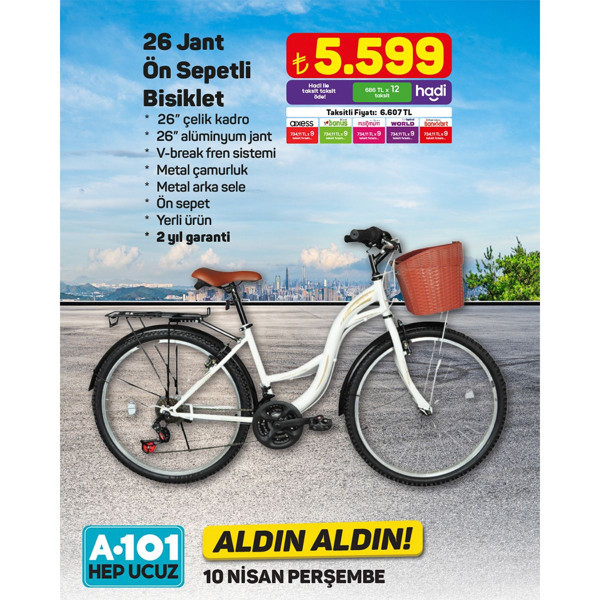 A101 10 Nisan 2025 aktüel ürünler! İşte 10 Nisan A101'in Perşembe indirimli fiyat listesi - Resim: 1