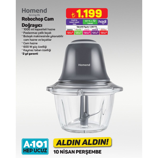 A101 10 Nisan 2025 aktüel ürünler! İşte 10 Nisan A101'in Perşembe indirimli fiyat listesi - Resim: 14