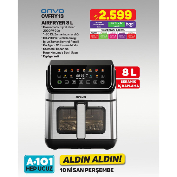 A101 10 Nisan 2025 aktüel ürünler! İşte 10 Nisan A101'in Perşembe indirimli fiyat listesi - Resim: 15