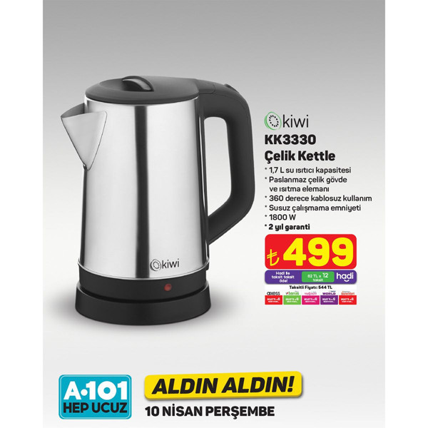 A101 10 Nisan 2025 aktüel ürünler! İşte 10 Nisan A101'in Perşembe indirimli fiyat listesi - Resim: 18