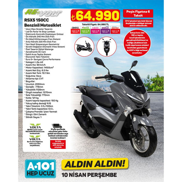 A101 10 Nisan 2025 aktüel ürünler! İşte 10 Nisan A101'in Perşembe indirimli fiyat listesi - Resim: 2