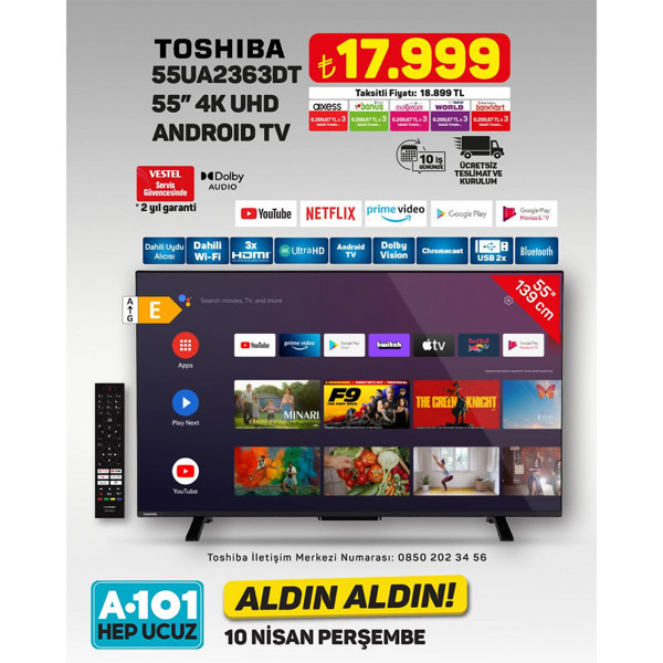 A101 10 Nisan 2025 aktüel ürünler! İşte 10 Nisan A101'in Perşembe indirimli fiyat listesi - Resim: 3