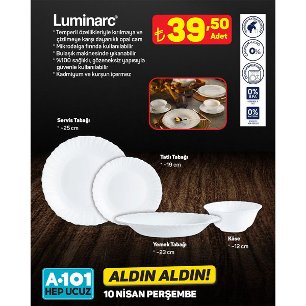 A101 10 Nisan 2025 aktüel ürünler! İşte 10 Nisan A101'in Perşembe indirimli fiyat listesi - Resim: 40