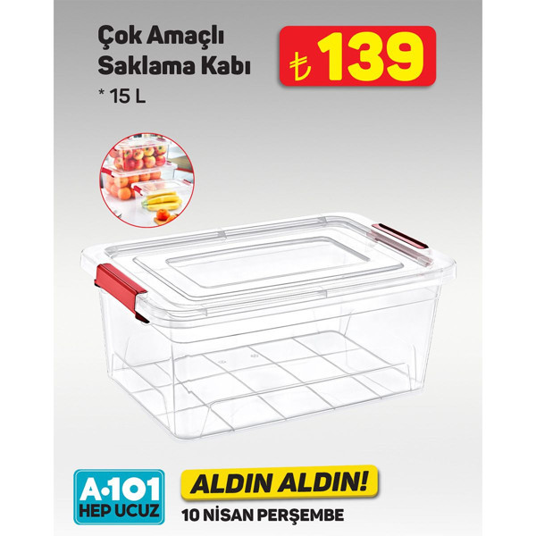 A101 10 Nisan 2025 aktüel ürünler! İşte 10 Nisan A101'in Perşembe indirimli fiyat listesi - Resim: 45