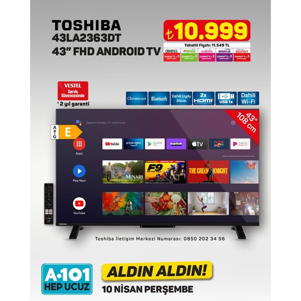 A101 10 Nisan 2025 aktüel ürünler! İşte 10 Nisan A101'in Perşembe indirimli fiyat listesi - Resim: 5