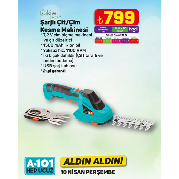 A101 10 Nisan 2025 aktüel ürünler! İşte 10 Nisan A101'in Perşembe indirimli fiyat listesi - Resim: 51