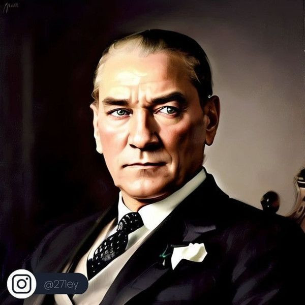 Mustafa Kemal Atatürk çizildi! İşte yapay zekayla oluşturulan görseller - Resim: 33