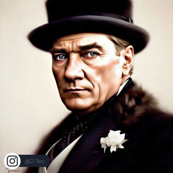 Mustafa Kemal Atatürk çizildi! İşte yapay zekayla oluşturulan görseller - Resim: 32
