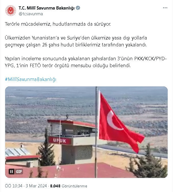 Hudutlardan geçmeye çalışan teröristler yakalandı - Resim : 1