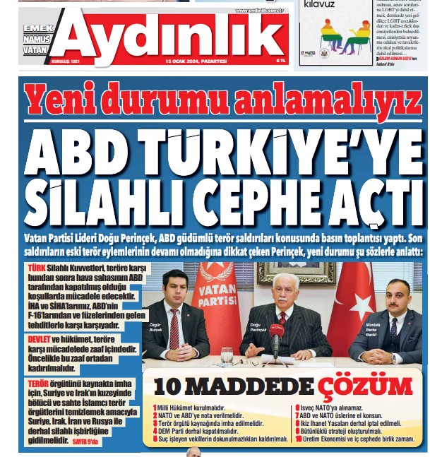 Bir yıl böyle geçti... Tarih yazan değil tarih yapan manşetler - Resim : 3