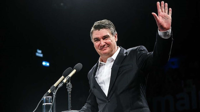 Hırvatistan Cumhurbaşkanı Milanovic, ikinci kez göreve başladı - Resim : 1