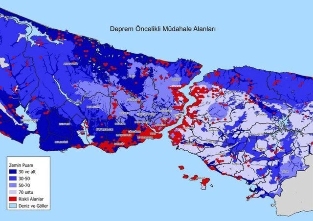 Depremde İstanbul'da en riskli ilçeler açıklandı! İlk sırada bakın hangi ilçe var... - Resim: 3