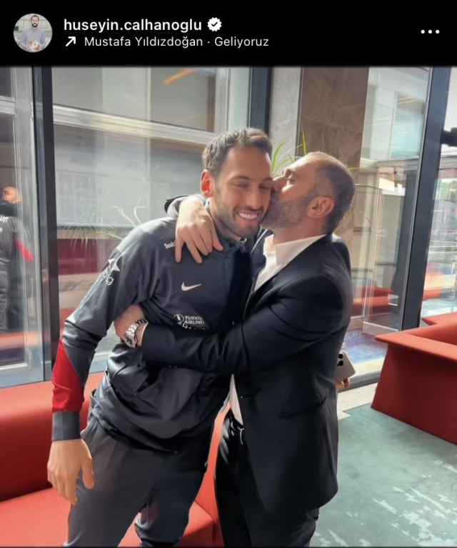 Hakan Çalhanoğlu'nun babası paylaştı: 'Geliyoruz' - Resim : 1