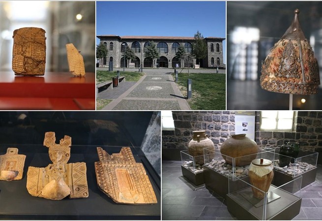 7 binden fazla eserle ziyaretçilerini ağırlıyor: Diyarbakır Arkeoloji Müzesi